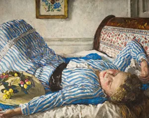 Divan Prints: After A Game Of Tennis, 1924. Creator: Fairlie Harmar