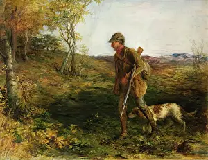 The Gamekeeper, 1868. Creator: Hugh Cameron