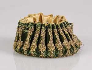 Gaming purse, French, late 17th century. Creator: Unknown