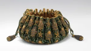 Gaming purse, French, late 17th century. Creator: Unknown