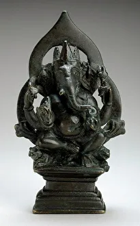 Vinayaka Prints: Ganesha, Lord of Obstacles, 10th-11th century. Creator: Unknown