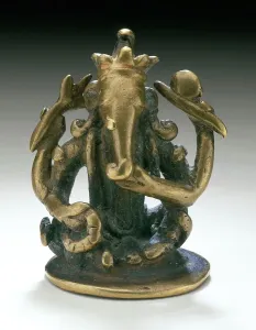 Vinayaka Prints: Ganesha, Lord of Obstacles, 16th-17th century. Creator: Unknown
