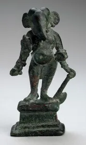 Vinayaka Prints: Ganesha, Lord of Obstacles, 7th century. Creator: Unknown