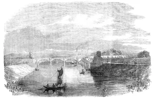 Import Prints: The Ganges Canal, at Roorkee [in India], 1854 Creator: Unknown