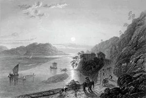Fisher Prints: The Ganges entering the Plains near Hurdwar