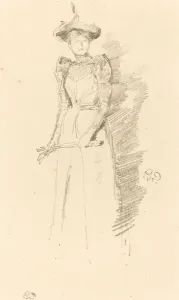 Suede Prints: Gants de Suede, 1890. Creator: James Abbott McNeill Whistler