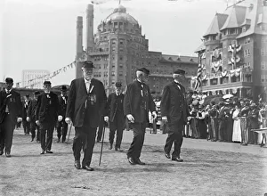 Union Prints: G.A.R. Parade, 1910. Creator: Bain News Service