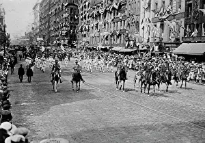 On Looker Prints: G.A.R. Parade, Rochester, between c1910 and c1915. Creator: Bain News Service