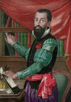 Garcilaso de la Vega (1501-1536), Spanish soldier and poet. Creator: Unknown