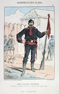 Garde Nationale Sedentaire, Siege of Paris, 1870-1871 Garde Nationale Sedentaire, Siege of Paris, 1870-1871