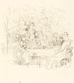 The Garden, 1891. Creator: James Abbott McNeill Whistler