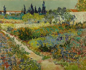 Blossoming Prints: Garden at Arles, 1888. Artist: Gogh, Vincent, van (1853-1890)