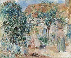 Bretagne Collection: Garden in Brittany, 1886