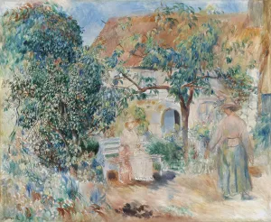 Bretagne Prints: Garden in Brittany, 1886