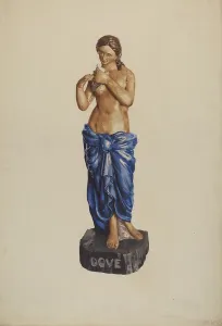 Garden or Circus Figure, c. 1940. Creator: Robert Barton