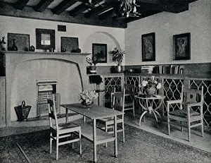 Beamed Prints: Garden Corner, c1907