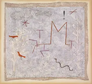 Transitioning Prints: Garden Gate K. 1932. Creator: Paul Klee