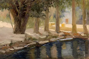 Garden of Gethsemane, 1880s. Artist: Polenov, Vasili Dmitrievich (1844-1927) Garden of Gethsemane, 1880s. Artist: Polenov, Vasili Dmitrievich (1844-1927)