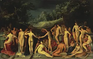 Mannerism Prints: Garden of Love, 1602. Creator: Karel van Mander I
