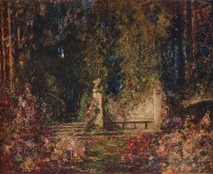 Studio Volume 55 Prints: The Garden of Memory, c1912. Artist: Thomas Mostyn