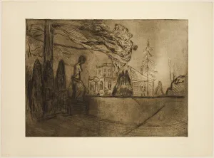 The Garden at Night, 1902. Creator: Edvard Munch