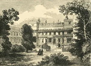 Galpin And Company Prints: Garden Front of Northumberland House, (1881). Creator: Unknown