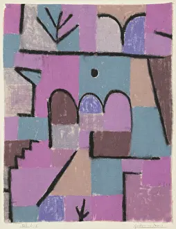 Blue Rider Prints: Garden in the Orient, 1937. Creator: Klee, Paul (1879-1940)