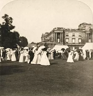 Buckingham Palace Gallery: Garden Party, Buckingham Palace, London, England, 1900