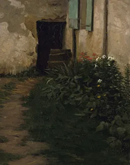 A Garden Path, 1896. Creator: Robert Henry Logan