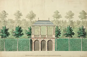 Garden pavilion in Meudon. Creator: Unknown