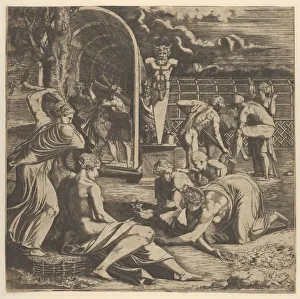 L And Xe9 Collection: The Garden of Pomona, 1540-56. Creator: Leon Davent