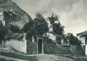 Messina Prints: Garden, Taormina, Sicily, Italy, 1927. Artist: Eugen Poppel