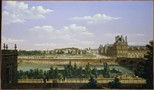 1st Arrondissement Prints: The Garden and Tuileries Palace