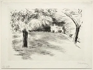 Max Liebermann Prints: Garden in Wannsee, Germany. Creator: Max Liebermann (German, 1847-1935)