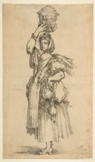 Gardener, from Hortulanae series. Creator: Jacques Bellange