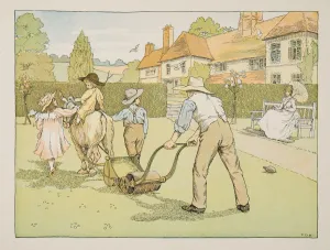 The Gardener, from Four and Twenty Toilers, pub. 1900 (colour lithograph) The Gardener, from Four and Twenty Toilers, pub. 1900 (colour lithograph)