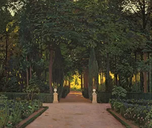 Gardens at Aranjuez, ca 1899