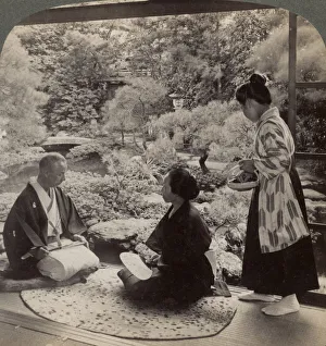 The gardens of the home of Mr Y Namikawa, leader in the art industries, Kyoto, Japan The gardens of the home of Mr Y Namikawa, leader in the art industries, Kyoto, Japan