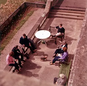 Hotel Prints: Gardens, Palace Hotel, Torquay, Devon, c1955. Creator: Arthur Charles Kirby Ware
