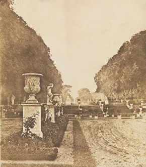 Andre Lenotre Prints: [Gardens of Saint-Cloud], before 1855. Creator: Henri Victor Regnault