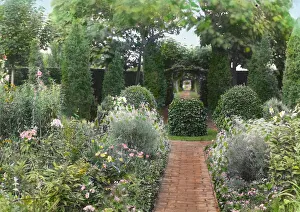 Bushes Prints: Gardenside, Frederick Augustus Snow house