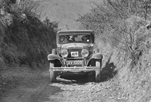 Gardner of HH Vaughan-Knight competing in the MCC Lands End Trial, Beggars Roost, Devon, 1929