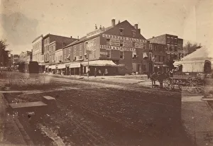 Photojournalism Prints: Gardners Gallery, 7th and D Streets, Washington, D. C. 1864. Creator: Alexander Gardner