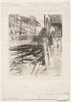 19th 20th Century Gallery: Via Garibaldi, late 19th-early 20th century. Creator: Otto H. Bacher (American, 1856-1909)