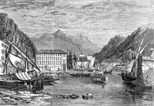 Garibaldi's birthplace at Nice, 1864. Creator: Unknown