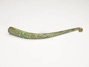 Garment Hook Gallery: Garment hook (daigou), Eastern Zhou to Western Han dynasty, 3rd century BCE