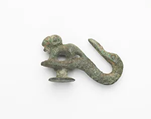 Garment hook (daigou), Han dynasty, 206 BCE-220 CE. Creator: Unknown