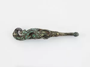 Jewelry And Ornament Gallery: Garment hook (daigou), Zhou dynasty, 475-221 BCE. Creator: Unknown