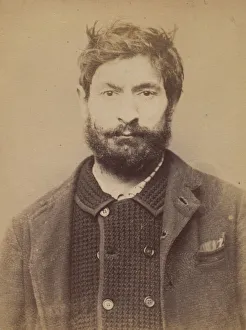 Identification Prints: Garnier. Auguste. 34 ans, ne a Perigny (Cote-d Or). Journalier
