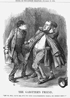 The Garotters Friend, 1862. Artist: John Tenniel